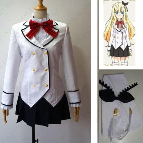 Anime Kishuku Gakkou no Juliet Juliet Persia school uniform Cosplay Costume