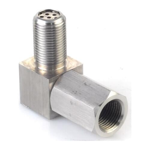 Free shipping Oxygen O2 Sensor Adaptor 90 Degree Engine Check Light Removal Fix Cat Converter OSA-01