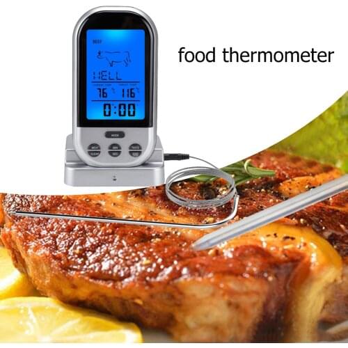 Wireless Digital Kitchen Food Thermometer for Meat Cooking Food Probe BBQ Electronic Oven Thermometer Kitchen Tools
