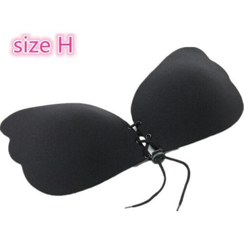 BIG BRA Seamless Invisible Bra Adhesive Silicone Backless Bralette Strapless Push Up Bra Sexy Lingerie Fly Bra Women Underwear