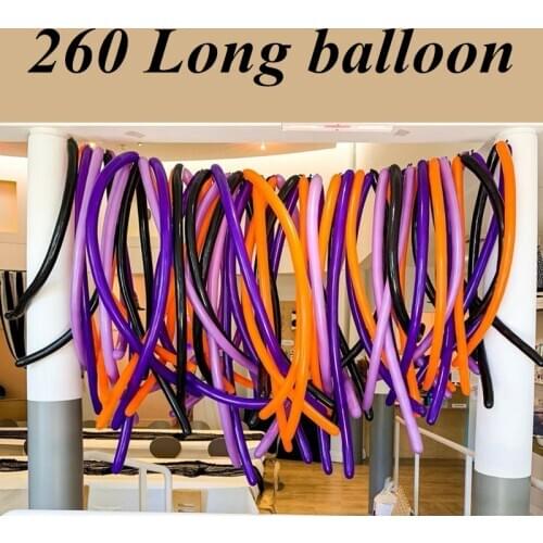 Black White Long balloon 100pcs 160g Wedding Birthday Party Decoration Magic balloons Assorted100% Latex Balloon