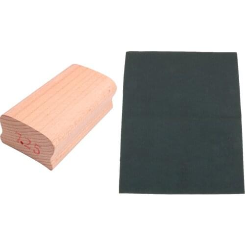Guitar Fingerboard Fret Leveling Sanding Block Abrasive Paper Luthier Tool