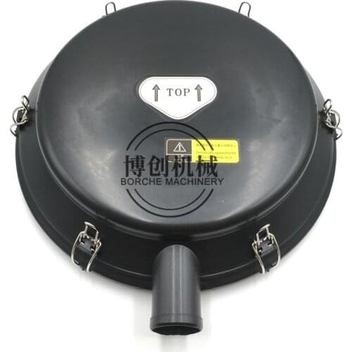 Free shipping Hitachi ZAX450/470 filter housing rear cover Air filter element component empty filter cap excavator accessory