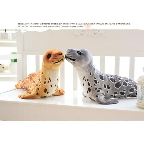 Stuffed plush 55 cm seal plush toy sea dog doll gift w0249