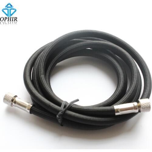 OPHIR 1.8M 1/8" Male & 1/8" Female Nylon Braided Air Hose Airbrush Hose for Connecting Airbrush Gun & Air Compressor _AC024
