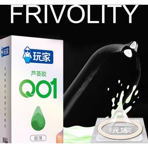 Aloe Vera Condom Ultra Thin Particle Thread Lubrication Lasting Condom Natural Latex Ingredients for Couple Sex Products