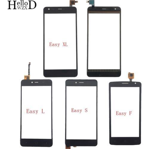 Touch Screen Digitizer Panel For Highscreen Easy F Easy L Easy S Easy XL TouchScreen Lens Sensor Touch Screen 3M Glue Wipes