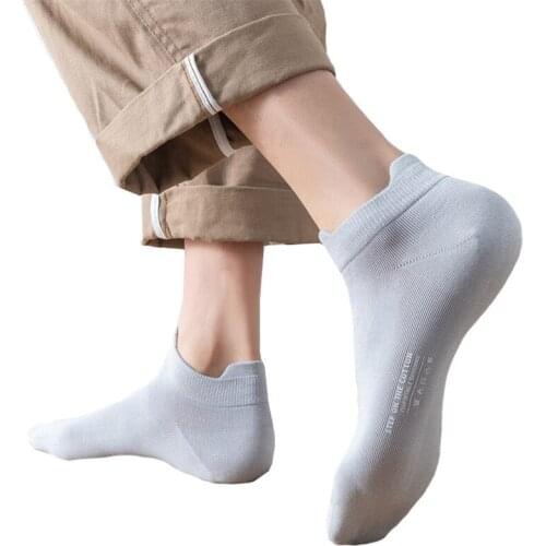 YSDNCHI Cotton Women Female Comfortable Ankle Socks Cute Girls Solid Color College Style Casual Short Socks Men Fashion Solid