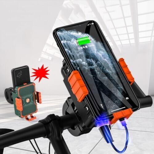 Universal Bike Phone Holder Bicycle Mobile Cellphone Motorcycle Mount Support Powerbank For iPhone Samsung Xiaomi Houder Fiets