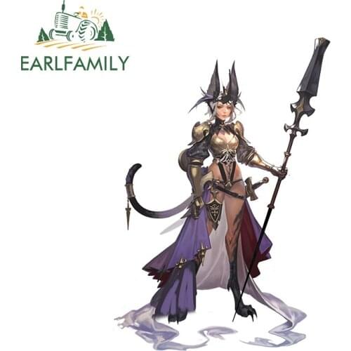 EARLFAMILY 13cm x 8.9cm for Halfbeast Knight Vinyl Car Stickers Scratch-Proof Decal Windows Bumper Personality VAN Decoration