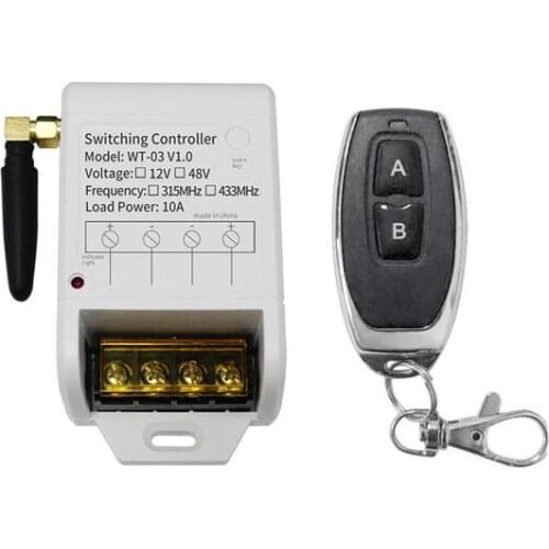 DC12 24 48V High power pump special for motor irrigates the ground Radio frequency radio remote control switch