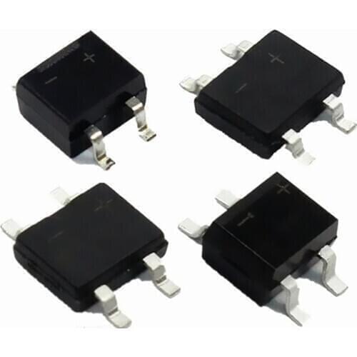 10pcs/lot DB104 DB105 DB106 DB107 DB104S DB105S DB106S DB107S DB207 DB207S DB157 DB157S Bridge Rectifiers