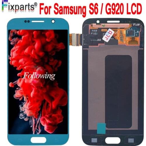 100% Tested 5.1" For Samsung Galaxy S6 LCD Display Touch Screen Digitizer Assembly Replacement For Samsung G920 G920F LCD