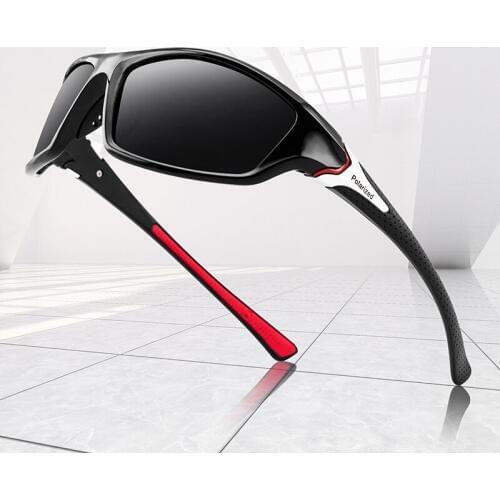 100%UV400 Polarized Sunglasses Classic Retro Driving Sun Glasses For Men Stylish Luxury Vintage Polarized Goggle Eyewears