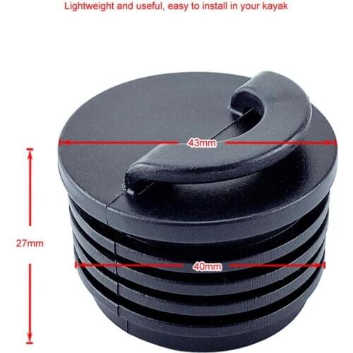 43mm Kayak Dinghy Plugs, Canoe Dinghy Plug Plugs for Kayak Dinghy Boat Drain