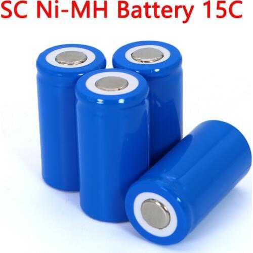 1.2v SC type 2000mAh 21410 Ni-MH Rechargeable battery for Vacuum cleaner Sweeper Drone Electric drill power tool battery
