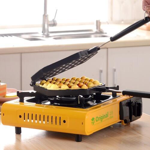 Household egg cake mould pan commercial baking waffles pancakes gas electric egg biscuit breakfast non-stick machine pot