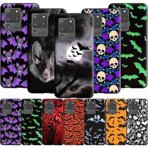 Bat Painted Case for Samsung Galaxy A5 A6 A9 M11 M30S M21 M31 M31S S21 S21S S30 Plus Ultra M51 A02 A12 A32 A52 A72 F62 M62