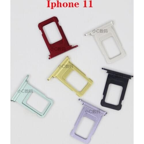 For Iphone 11 Sim card slot mobile phone card holder SIM card holder