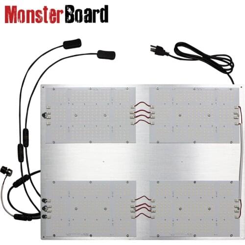 Full spectrum 480w grow light samsung lm301h v4 660nm ir uv led grow light with Meanwell Power Supply