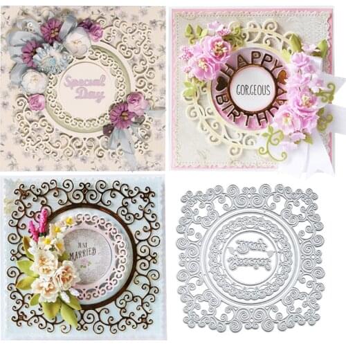 Julyarts Background Dies Crafts Cutting Dies Scrapbooking Material Crafts Embossing Cut Dies Paper Cutting Templates