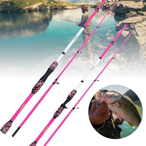 1.8m Carbon Fishing Rod M Tip Spin Rod Baitcasting Rod Fast Action Fishing Rod Pole Fishing Accessory can CSV