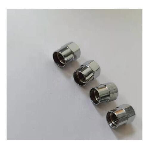 20 sets Metal silver Tire Valve Caps For BMW M Sport Mercedes VW Audi Sline AMG