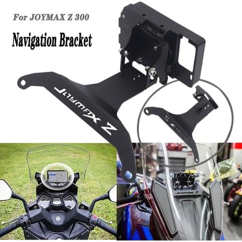 Navigation Bracket Mobile Phone Gps Plate Bracket for SYM JOYMAX Z 300 Motorcycle accessories black Z300