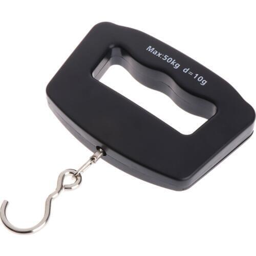 Portable Digital Hand-held Scale 50Kg Baggage Fish Hook Hanging Electronic Scale