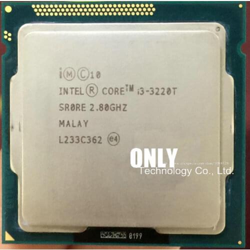 Free shipping Intel Core i3-3220T i3 3220T Processor (3M Cache, 2.80 GHz) LGA1155 Desktop CPU
