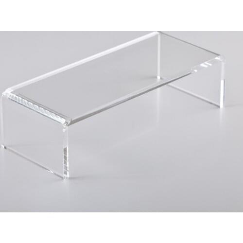 Table Top Retail Display Riser Clear Acrylic U Stand