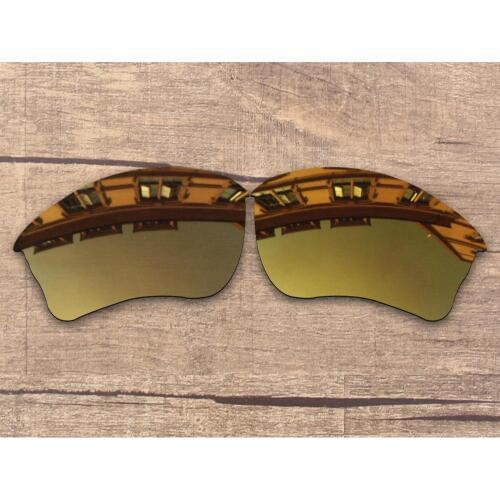 Vonxyz Bronze Mirror Polarized Replacement Lenses for-Oakley Half Jacket XLJ Frame