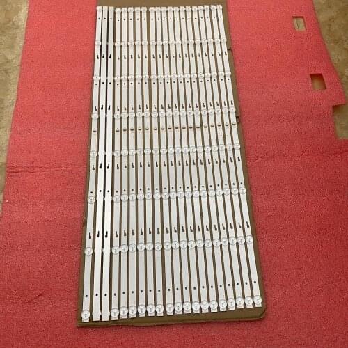 15 PCS/lot 8LED 755mm LED backlight strip for TCL 43L1600C 43L2600C 43L26CMC L43E9600 L43E9600 JL.D43081330-140FS-M E469119