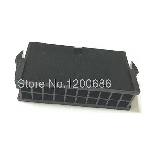 2 * 10p 430201600 Micro-Fit 3.0 Plug Housing Dual Row 20 Circuits 20pin 20p Rectangular Housing Connector Plug Black