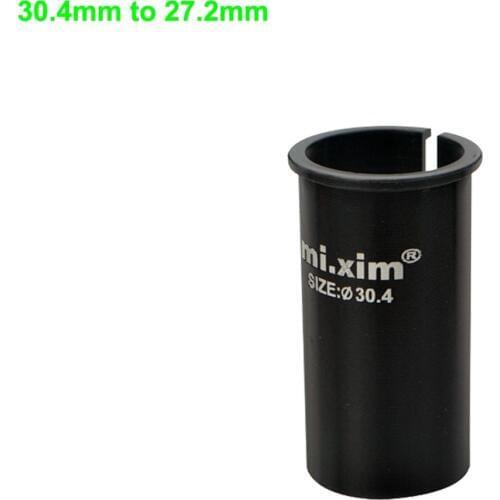 30.4mm Converted to 27.2mm Reducing Sleeve MTB Bike Road Bicycle Seatpost Conversion Sleeve Mountain Cycling