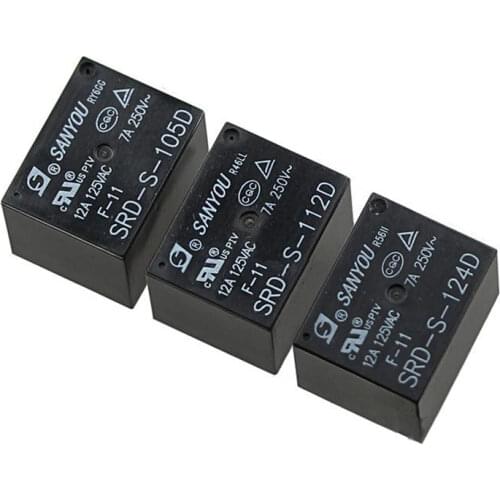 Free shipping 50PCS SRD-S-112D 12V 5 feet / 12V / a group 3FF