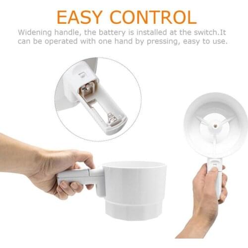 Cup Shape Mechanical Flour Sieve Electric Flour Sifter Shaker Baking Tools