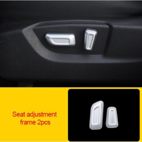 For Mitsubishi Eclipse Cross 2017-2020 ABS chrome Seat adjustment frame 2pcs