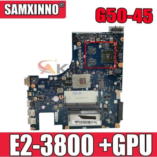 FAST SHIPPING.100% NEW. ACLU5 / ACLU6 NM-A281 G50-45 MAINBOARD FOR LENOVO G50-45 LAPTOP MOTHERBOARD .WITH PROCESSOR E2-3800 +GPU