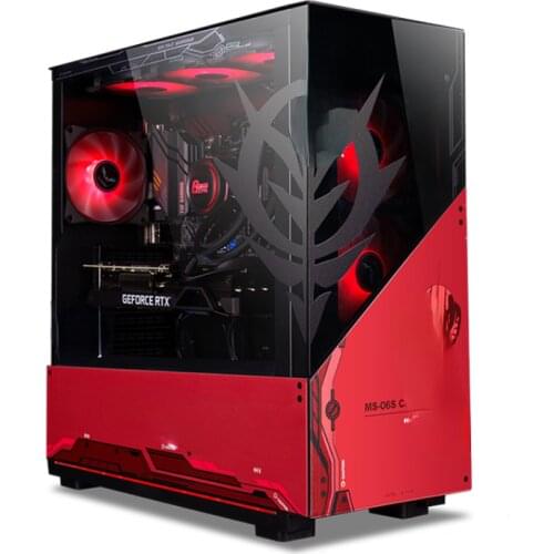 R5 5600x/R7 5800x/Rtx3070ti/3060 Joint Computer Host High-Equipped Water-Cooled Game Desktop