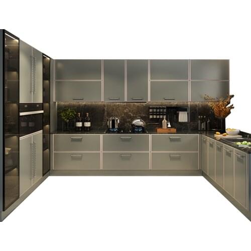 Customized kitchen cabinet doors Customized kitchen cabinets Light luxury cabinets Quartz cabinets countertops