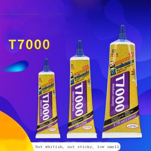 Mechanic 15ml/50ml T-7000 Multi Purpose Mobile Phone Screen Black Liquid Adhesive DIY Mobile Phone Sets