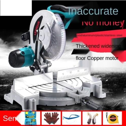 10 inch/12 inches 255MM multi-function saw aluminum machine aluminum wood cutting machine 45 degree miter saw aluminum machine