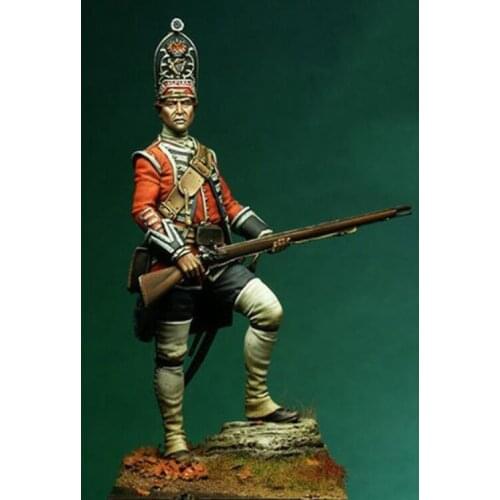 1/24 Resin Model Building Kit Figure British soldier