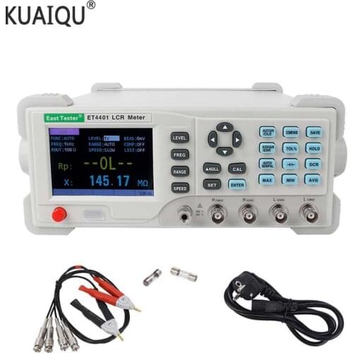Desktop Digital Electric Bridge ET4401/ET4402/ET4410 LCR Meter Capacitance Resistance Impedance Capacitance Inductance Measure