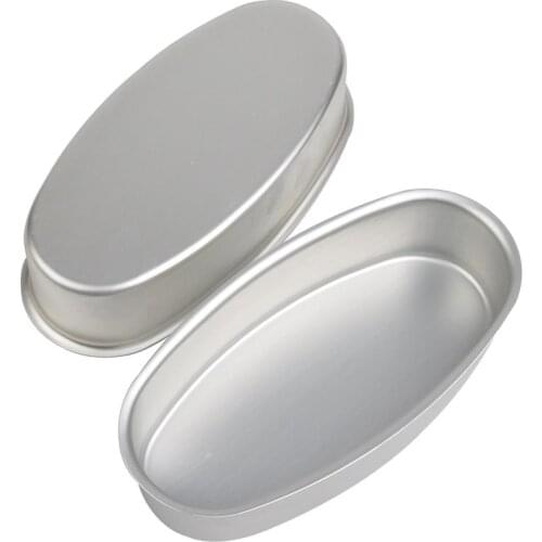 Oval Shape Cake Pan Creative Non-Stick Oval Cheesecake Mold Cake Pan Aluminum Alloy Cake Mold For Cocina DIY Baking Bakware Tool