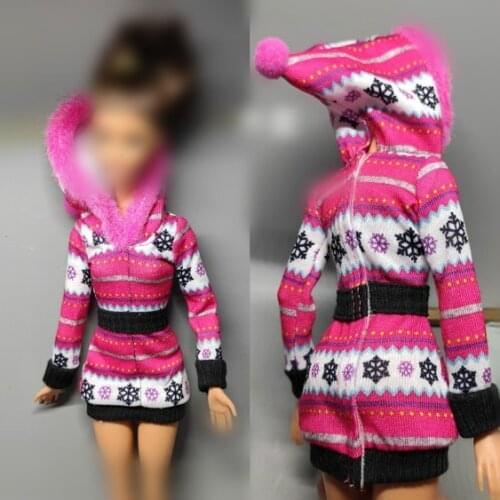 30cm Doll Dress Fashion Clothes handmade outfit For Barbie Doll Accessories Baby Toys Best Girl' Gift