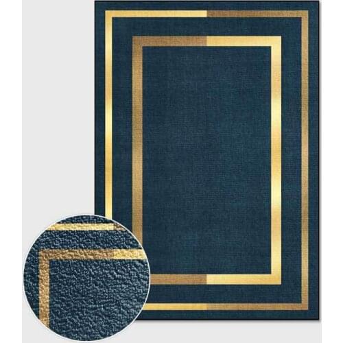 Geometric Pattern Printed Carpets For Living Room Bedroom Decoration Large Area Rug For Modern Home Washable Anti-slip Floor Mat