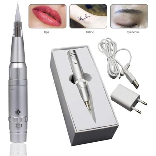 Professional Permanent Makeup Rotary Tattoo Eyebrow Machine For The Electric Eyebrow Tattoo Gun Pen Makeup Tattoo Machine