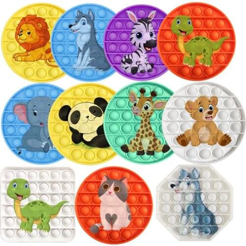 Push Bubble Kid Simple Dimple Fidget Pops Toy Adult Gamepad Antistress Hand Push Bubbles Sensory Toy for Children Autism Need